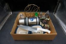 Knife, Cup, Pet Dishes, Hello Sign, Ornament & Castle Figurine