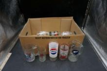 Assorted Glasses & Steins