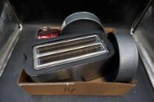 Toaster, Cake Pans, Crock Pot