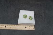 Jeweled Clip Earrings
