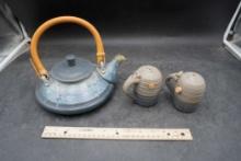Stoneware Shaker & Teapot