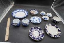 Blue & White Plates, Bowls, Cups (Some Made In Russia)