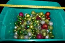 Tote W/ Christmas Ornaments
