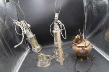 3 - Lamps (2 Are Matching)