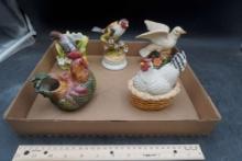 Bird & Chicken Figurines (Some Sakura)