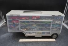 Carrying Case W/ Toy Vehicles