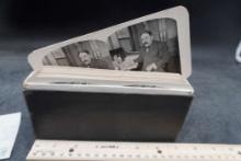 Stereoptical Cards W/ Reels - Chicago, Sears Building & Workers, President Of Sears