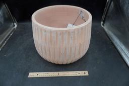Campania Peach Colored Planter