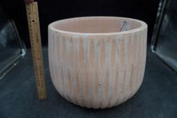 Campania Peach Colored Planter
