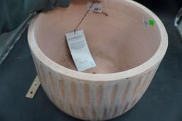 Campania Peach Colored Planter