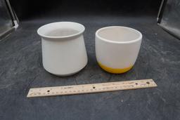 2 - White Planters