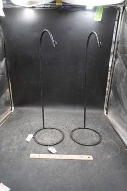 2 - 24" Globe Hangers