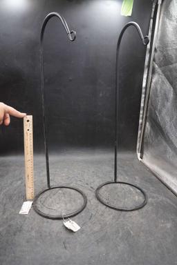 2 - 24" Globe Hangers