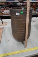 Ipanema Tall Bronze Planter 11.75"