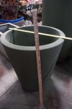 26" Madison Olive Planter (Using Yardsticks To Measure)