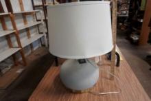 Grey Suki Lamp W/ Shade
