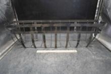 Window Box W/O Liner Black 30"