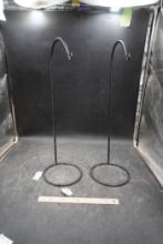 2 - 24" Globe Hangers