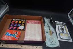 Notepad Checkoff List, Rook, Rockabye Baby!, Wine Girl & Manicure Set
