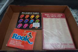 Notepad Checkoff List, Rook, Rockabye Baby!, Wine Girl & Manicure Set