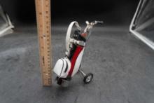 Mini Golf Bag W/ Golf Clubs