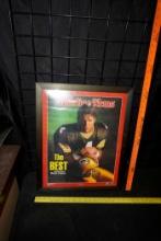 Framed Brett Favre The Sporting News Picture