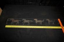 Metal Horse Sign