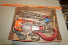 Wrenches, Hammer, Sockets, Allen Wrenches, C Clamp & Other Tools