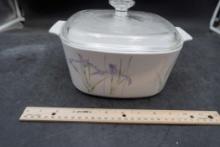 Corningware Baking Dish W/ Pyrex Cover