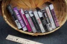 Basket W/ Cassette Tapes