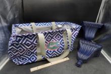 Florida Gators Bag & 2 Blue Wall Sconces