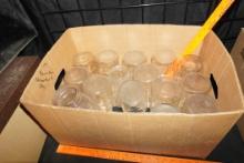 17 - Kerr & Ball Narrow Mouth Quart Jars