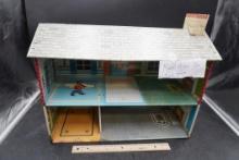 Marx Metal Tin Doll House