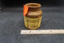 Vintage Moutarde Aromatique French Stoneware