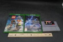 2 Xbox One Games (2), Bulls Vs. Blazers Game Cartridge