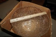 Anchor Hocking Arlington Punch Bowl W/ Cups