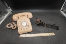 Rotary Telephone & Metal Part