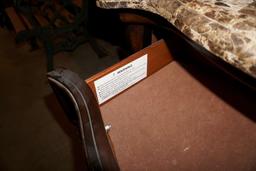 Wooden Chest Of Drawers W/ Stone-Looking Top (Some Damage To Corners)