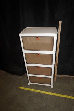 Plastic 4 Piece Shoe Container Organizer