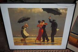 2 - Framed Couples By The Ocean Pictures - Jack Vettriano