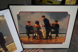 2 - Framed Couples By The Ocean Pictures - Jack Vettriano