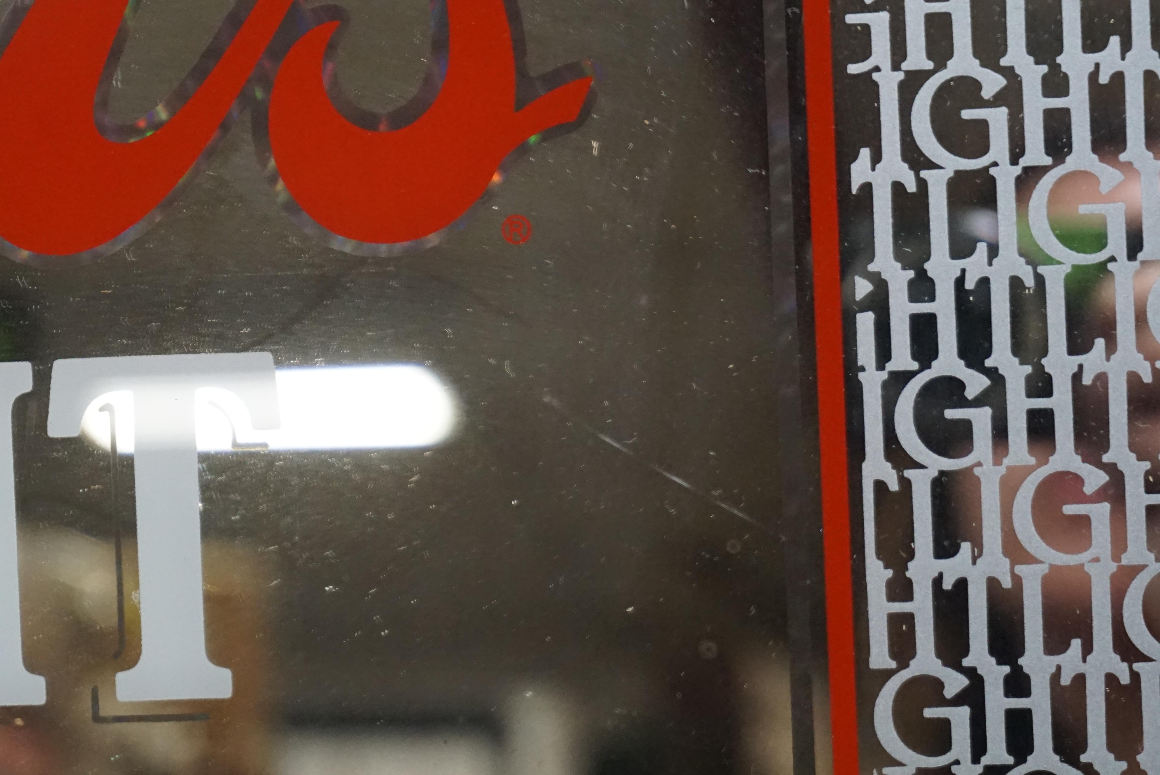 Mirrored Coors Beer Light (Works)