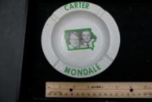 Carter & Mondale Ashtray