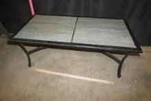 Outdoor Coffee Table (Some Chips & Cracks)