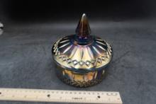 Carnival Glass Candy Dish