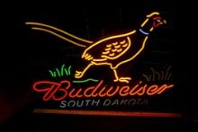 Neon Budweiser South Dakota Pheasant Light (Only 1 Blade Of Grass Lights Up)
