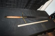 Sword W/ Leather Sheath