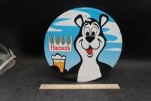 Round Hamm'S Beer Sign