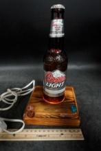 Florida Coors Light Bottle Lamp (Works)