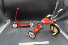 Mini Radio Flyer Scooter & Trike